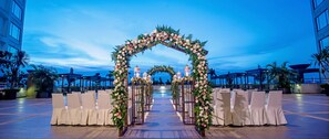Espace mariage en plein air