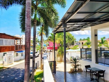 Exterior detail at Casa Verde Hotel - Steps to the Beach | Pool, Restaurant & Bar