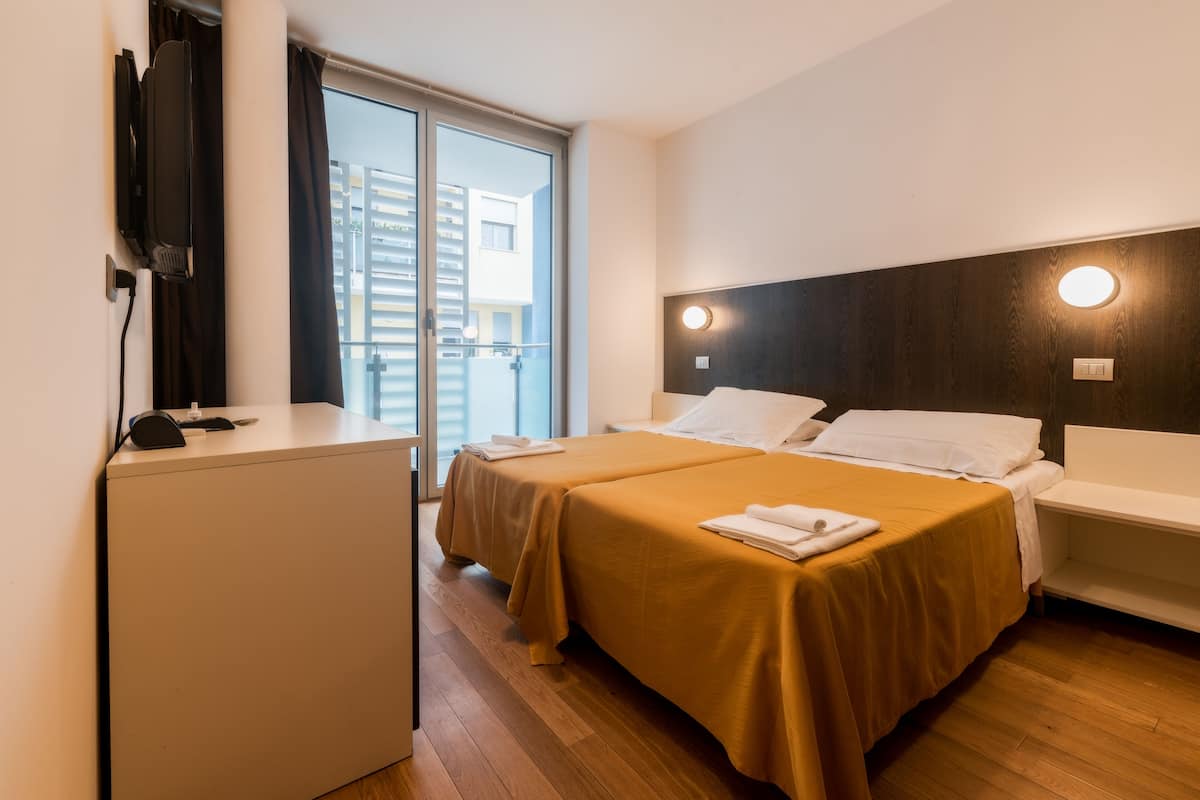 Comfort Double or Twin Room, Ensuite (Alessandro Volta) | Minibar, desk, blackout drapes, free WiFi