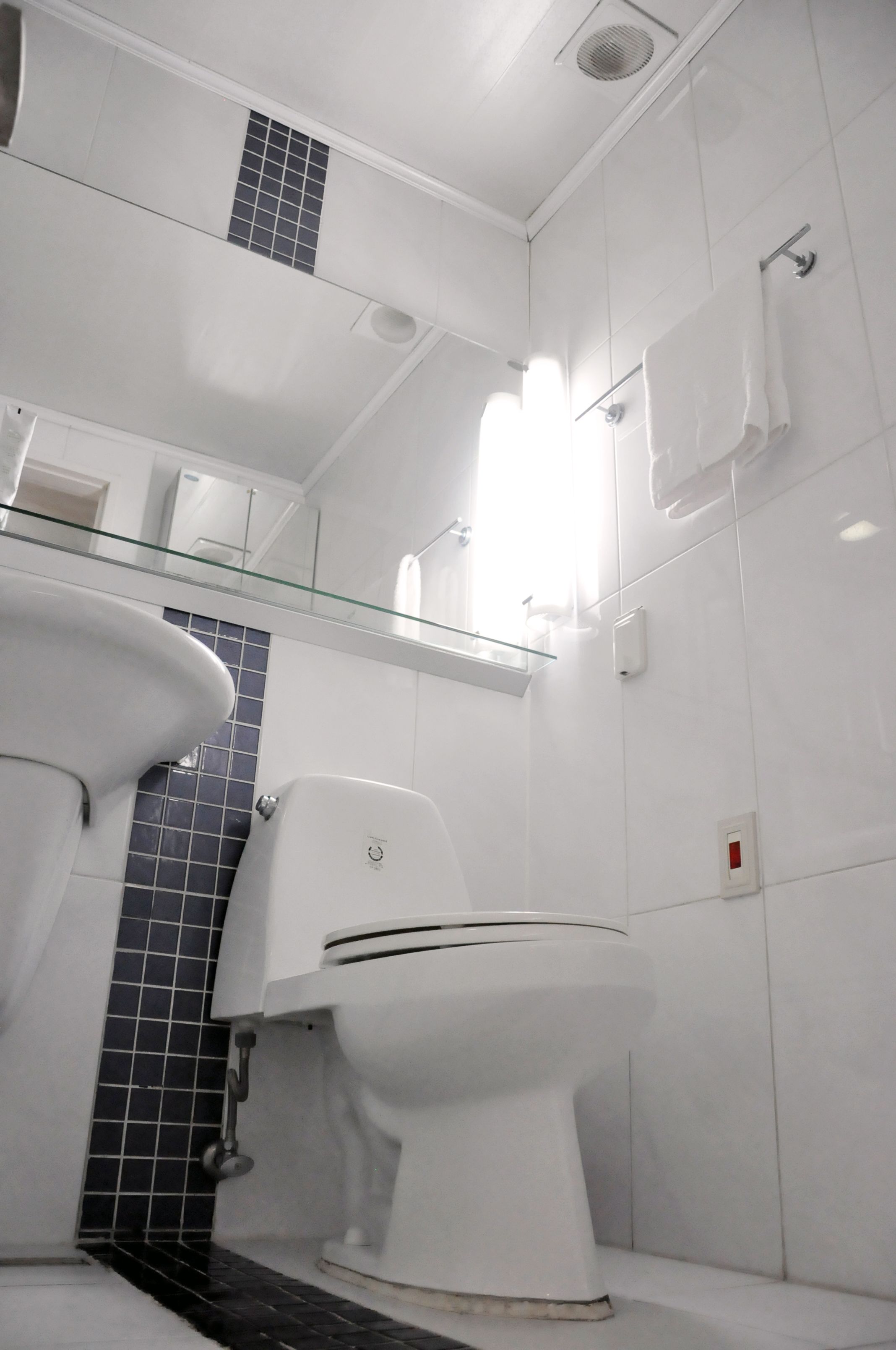 shower, rainfall showerhead, free toiletries, hair dryer