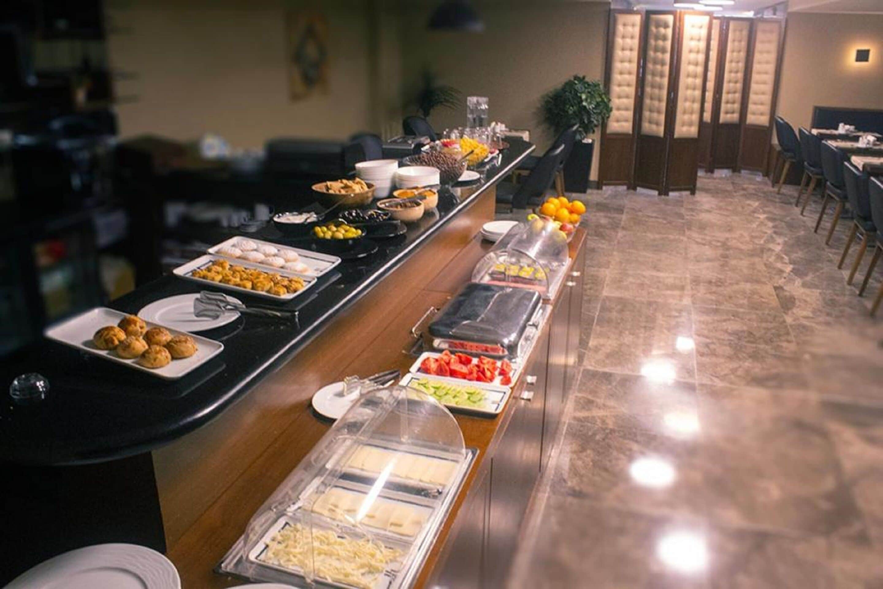 Daily buffet breakfast (TRY 250 per person)