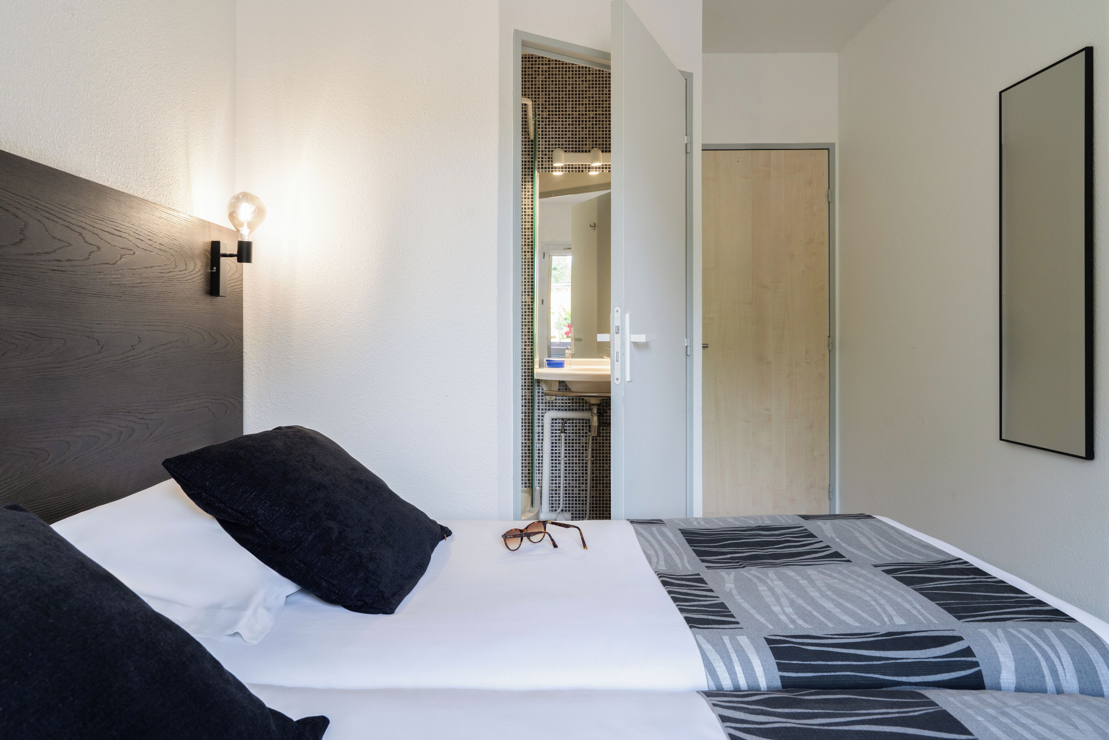 Renovated Twin Room | Desk, blackout drapes, iron/ironing board, free WiFi