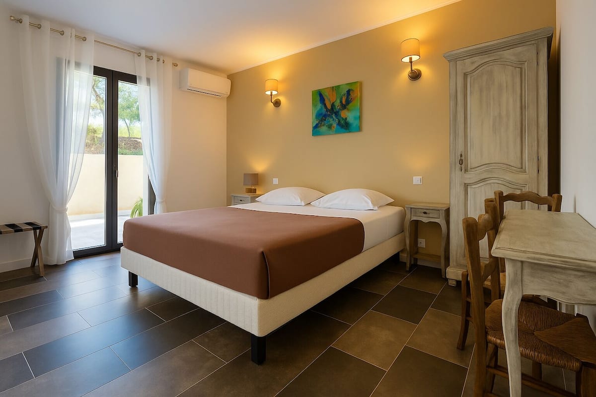Habitació doble estàndard | 1 dormitori, roba de llit d'alta qualitat i decoració individual