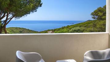 Chambre Double Standard, vue mer | Literie de qualité supérieure, décoration personnalisée