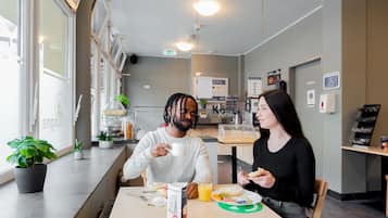 Daily buffet breakfast (EUR 11.90 per person)