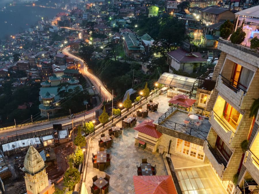 Vista da propriedade