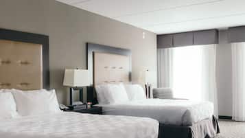 Standard Room, 2 Queen Beds, Accessible (Mobility, Transfer Shower) | Premium bedding, in-room safe, blackout drapes, soundproofing