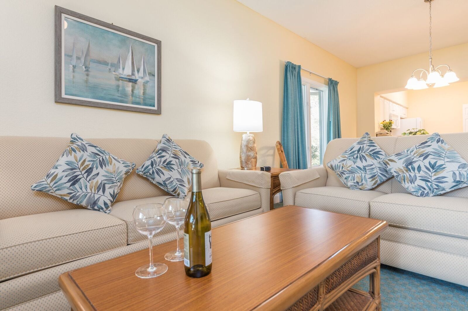 Condo, 3 Bedroom (East) | Living area | Flat-screen TV, DVD player, pay films