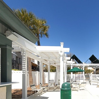 3 outdoor pools, pool umbrellas, sun loungers at Coral Sands Resorts by Palmera