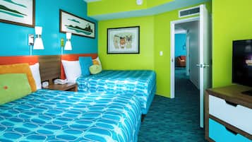 Volcano Bay View 2-Bedroom Suite (Includes Early Park Admission*) | In-room safe, blackout drapes, iron/ironing board