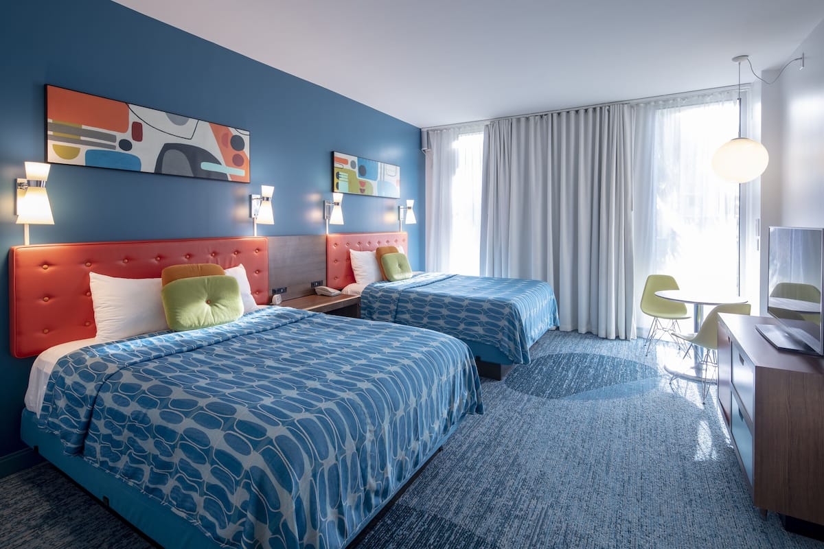 In-room safe, blackout drapes, iron/ironing board
