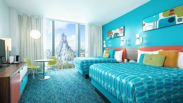 In-room safe, blackout drapes, iron/ironing board