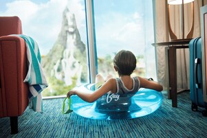 Volcano Bay View 2-Bedroom Suite (Includes Early Park Admission*) | In-room safe, blackout drapes, iron/ironing board