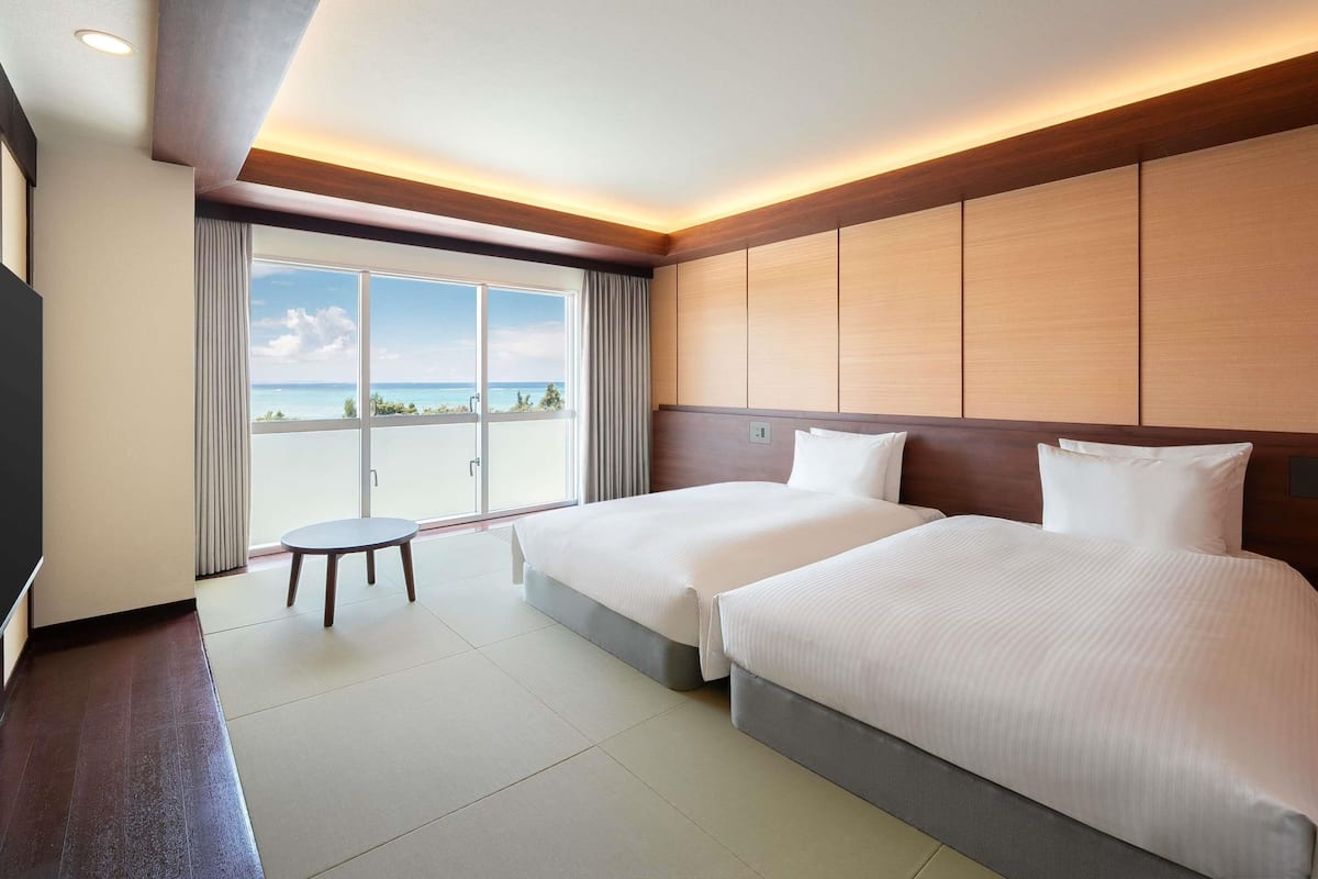 Classic Japanese Room, 2 Single beds | In-room safe, free WiFi, bed sheets