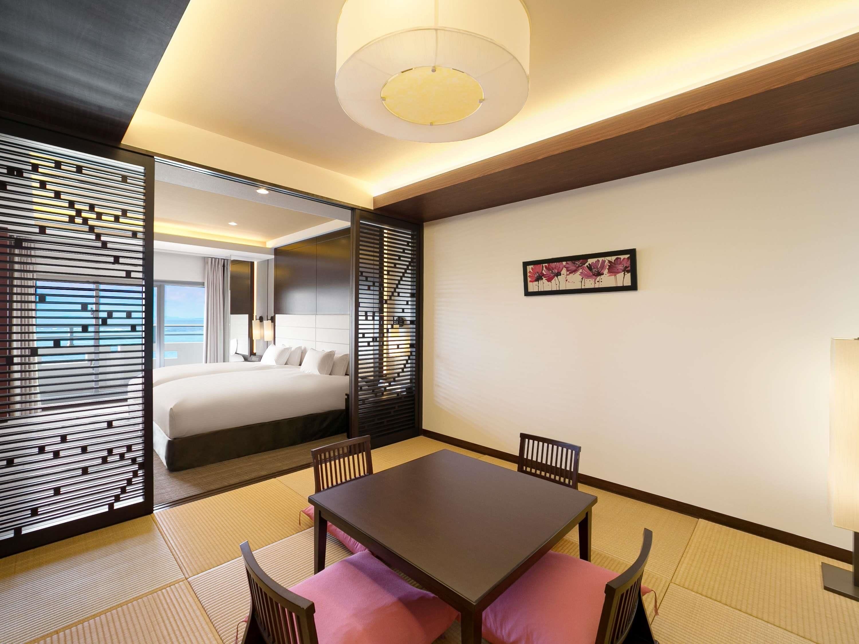 Junior-Suite, Meerblick (Japanese Western Style) | Zimmersafe, kostenloses WLAN, Bettwäsche