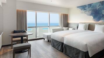Superior Room, with 2 Single beds, High Floor | In-room safe, free WiFi, bed sheets