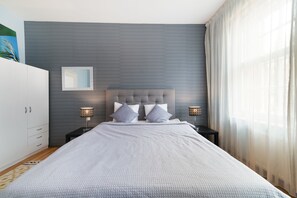 Apartamento, 1 habitación, cocina | 37 dormitorios, ropa de cama de alta calidad, decoración individual