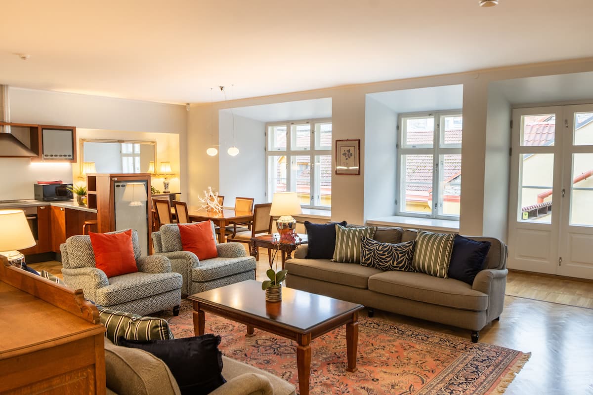 Appartement, 4 slaapkamers, sauna | 37 slaapkamers, luxe beddengoed, individueel gedecoreerd