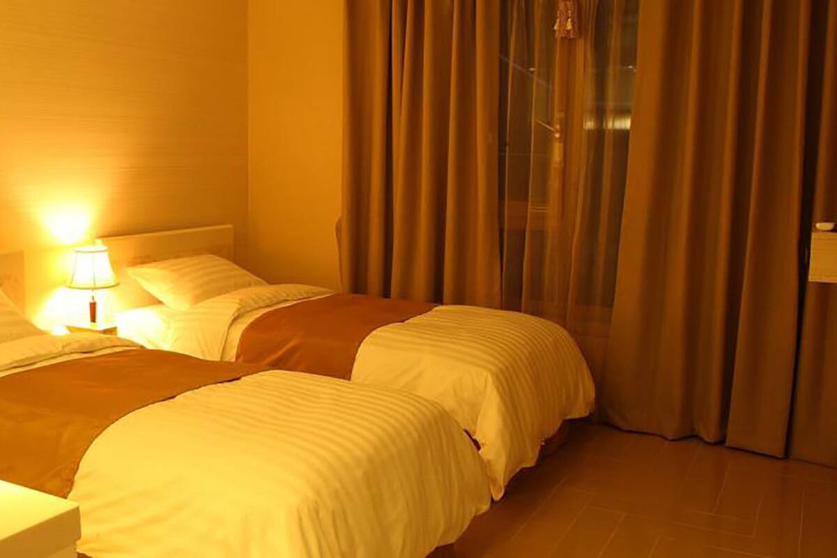 Iron/ironing board (on request), WiFi (free), bed sheets