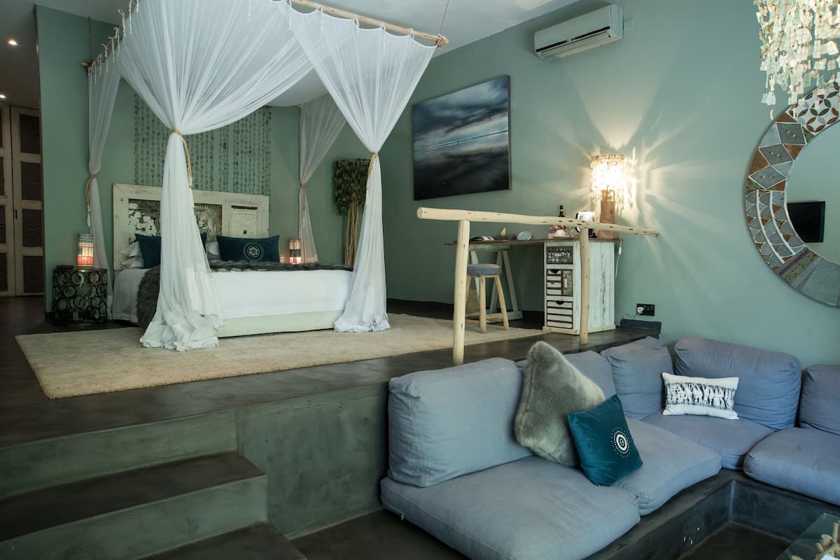 Garden Room | 2 slaapkamers, lakens van Egyptisch katoen, luxe beddengoed