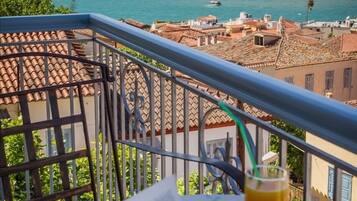 Chambre Supérieure, balcon, vue mer | Balcon