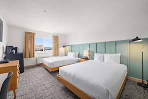Standard Room, 2 Queen Beds | Desk, iron/ironing board, free cribs/infant beds, free WiFi