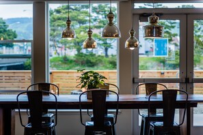 Sitteområde i lobbyen