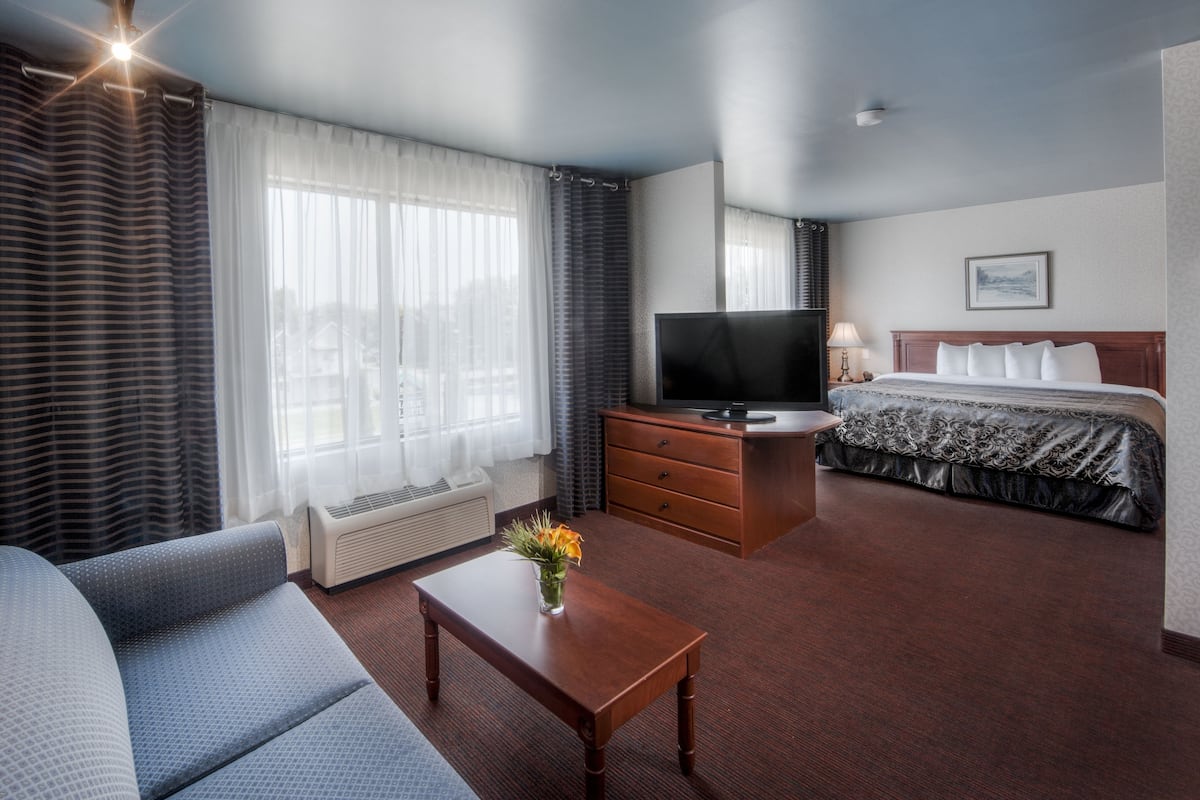 1 habitación, ropa de cama de alta calidad y muebles diferentes