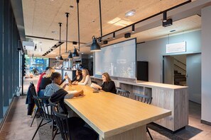 Sitteområde i lobbyen