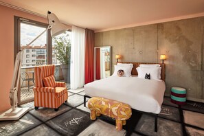 XL MAMA PENTHOUSE | Premium bedding, in-room safe, desk, laptop workspace - Mama Shelter Lyon (Lyon)