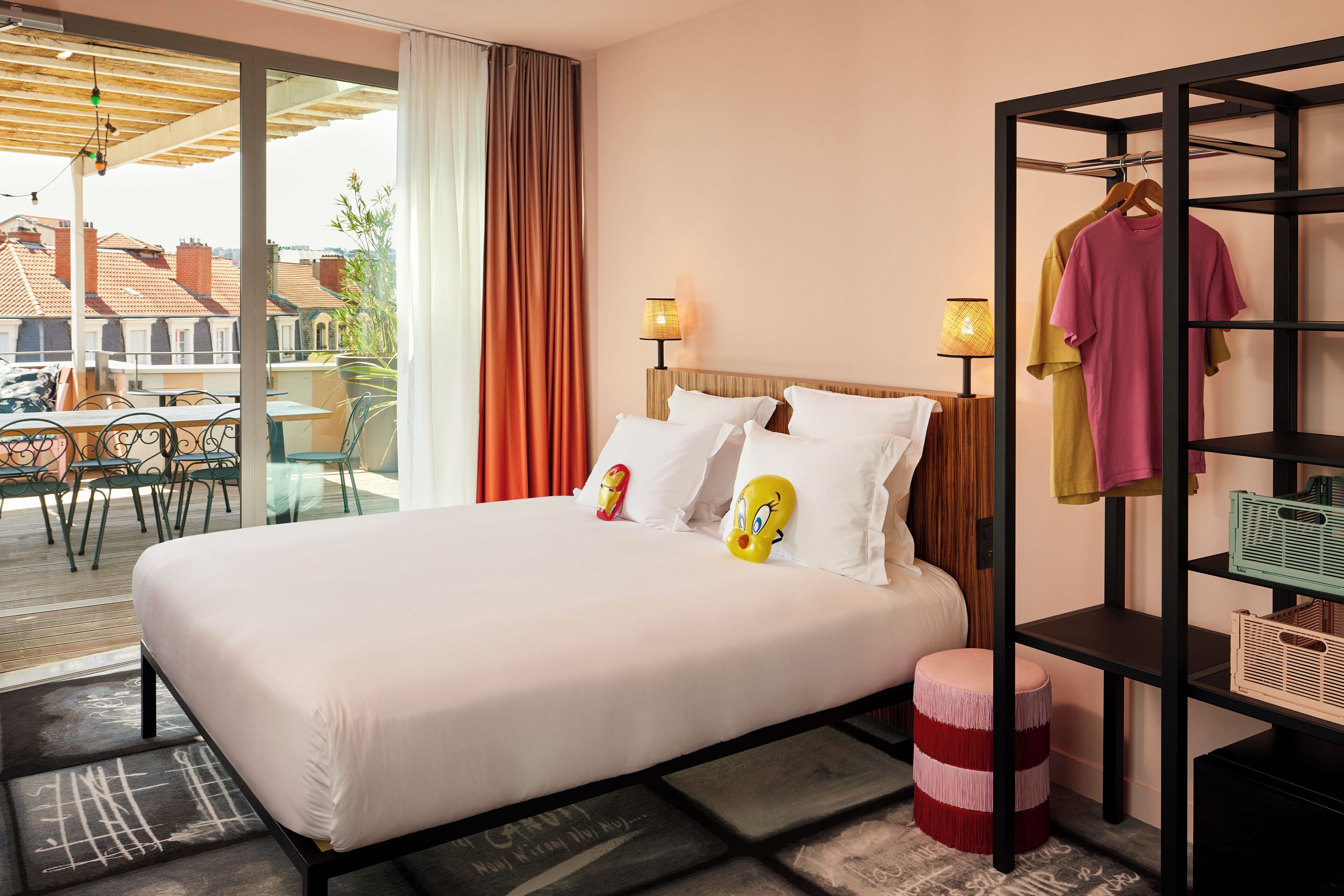 Room, 1 Double Bed, Terrace | In-room safe, desk, soundproofing, free WiFi