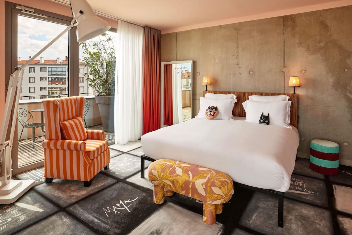 Penthouse, 1 Doppelbett