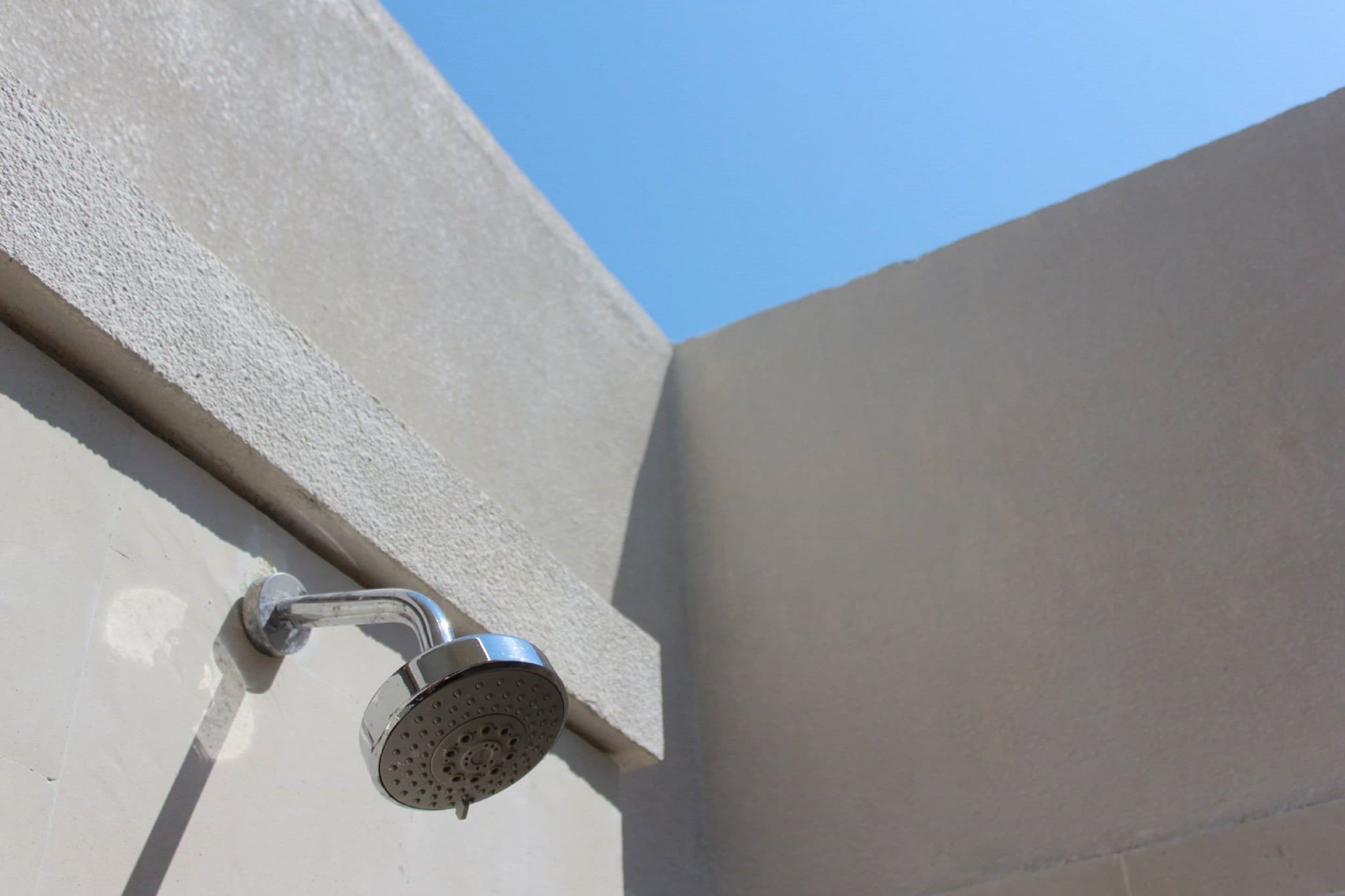 villa, 1 bedroom, beachfront | bathroom | shower, hair dryer, bathrobes, slippers