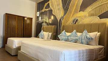 Premium bedding, minibar, in-room safe, blackout drapes