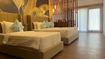 套房, 多張床 (Triple Suite) | 高級寢具、迷你吧、房內夾萬、遮光窗簾/窗簾