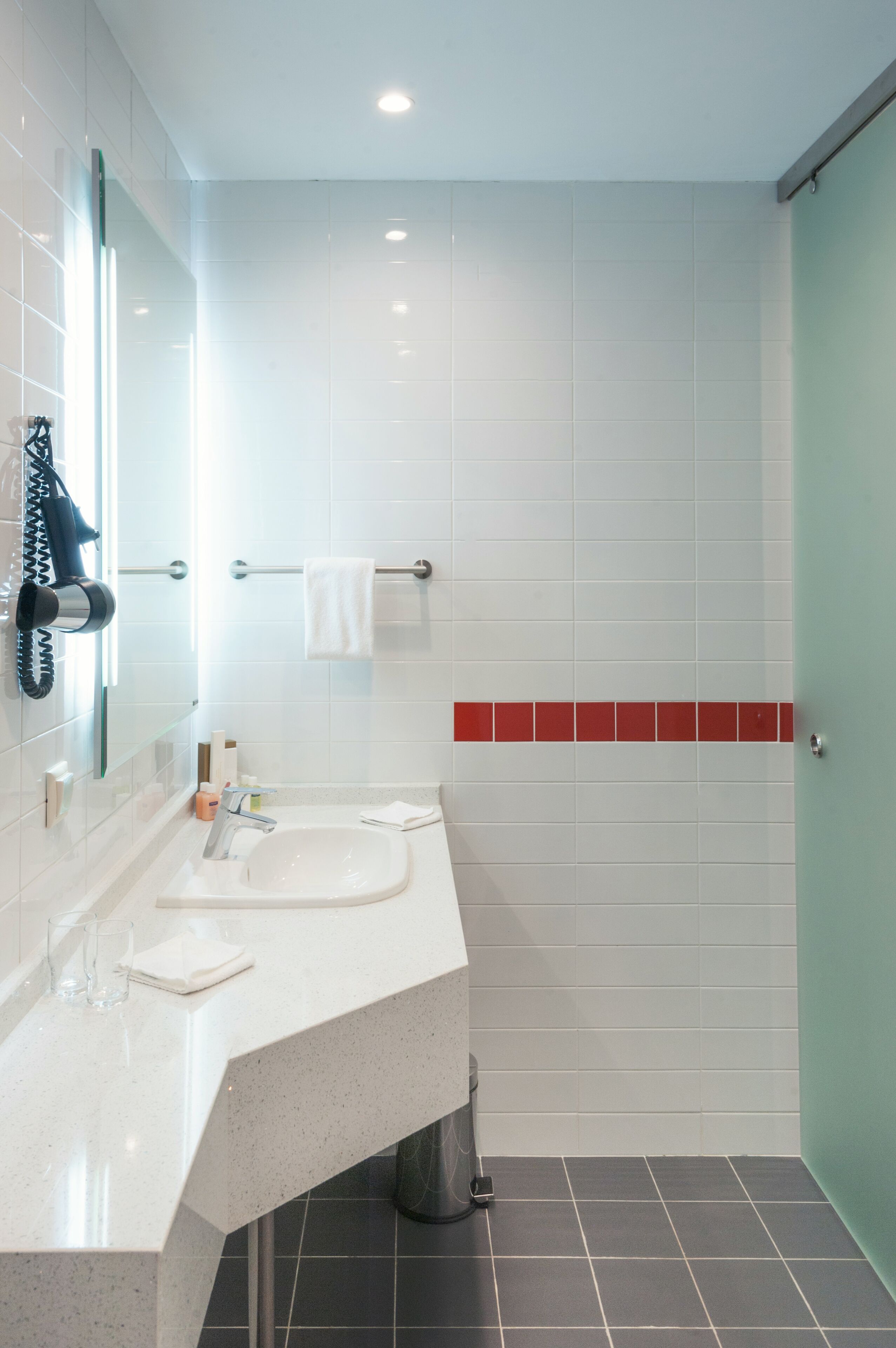 shower, free toiletries, hair dryer, dressing gowns