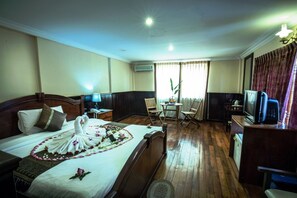 Premium bedding, minibar, in-room safe, individually decorated