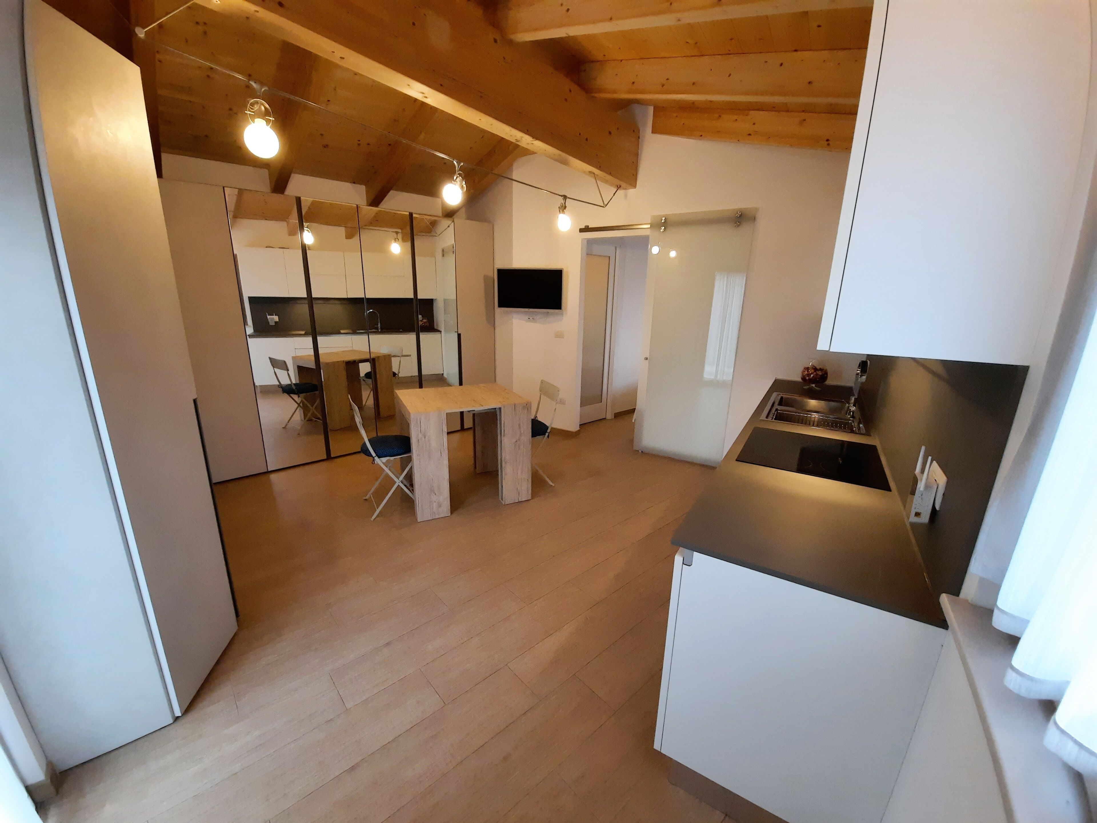 superior studio | living area | 32-inch smart tv with satellite channels, tv