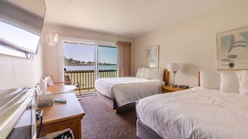 Standard Room, 2 Double Beds | Blackout drapes, free WiFi, bed sheets