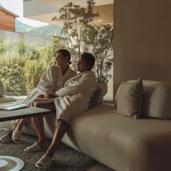 Couples treatment room(s), sauna, hot tub, steam room, body treatments