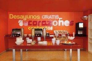 Tägliches inbegriffenes Frühstücksbuffet