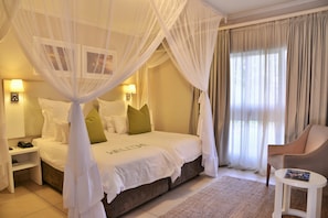 Deluxe Room, 2 Double Beds, Garden View | View from room - Cresta Sprayview (Victoria Falls)
