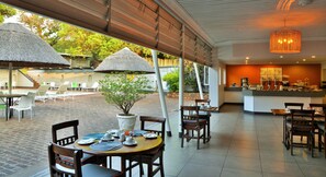 Daily buffet breakfast (USD 25 per person)