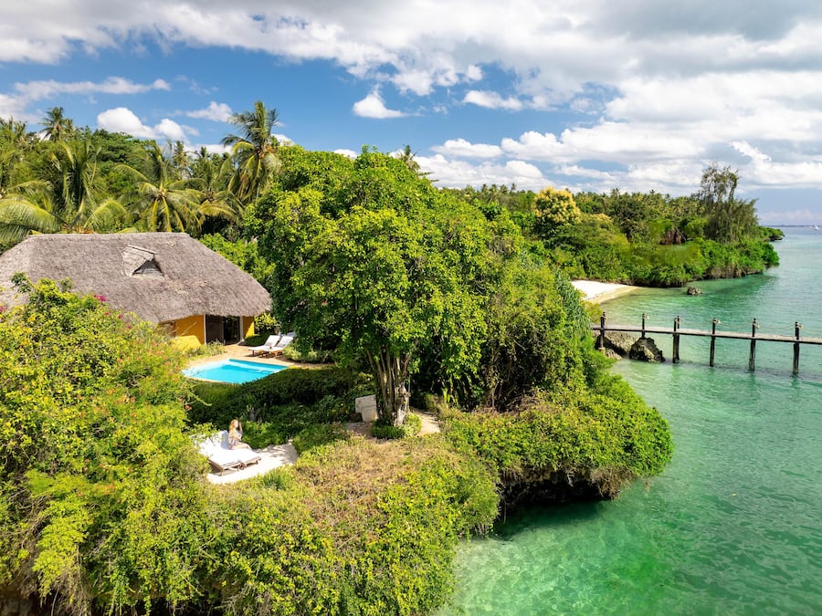 Ocean Access Villas (with private pool) | Hypoallergeen beddengoed, een minibar, een kluis op de kamer