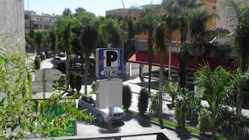 Uitzicht vanaf balkon