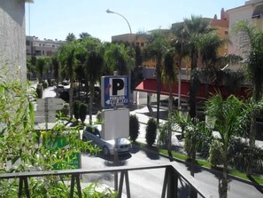 Uitzicht vanaf balkon