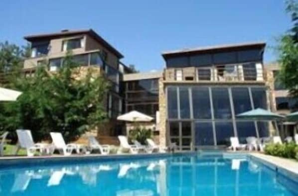 Indoor pool, outdoor pool