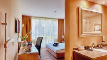 Superior Double Room | In-room safe, blackout drapes, soundproofing, iron/ironing board