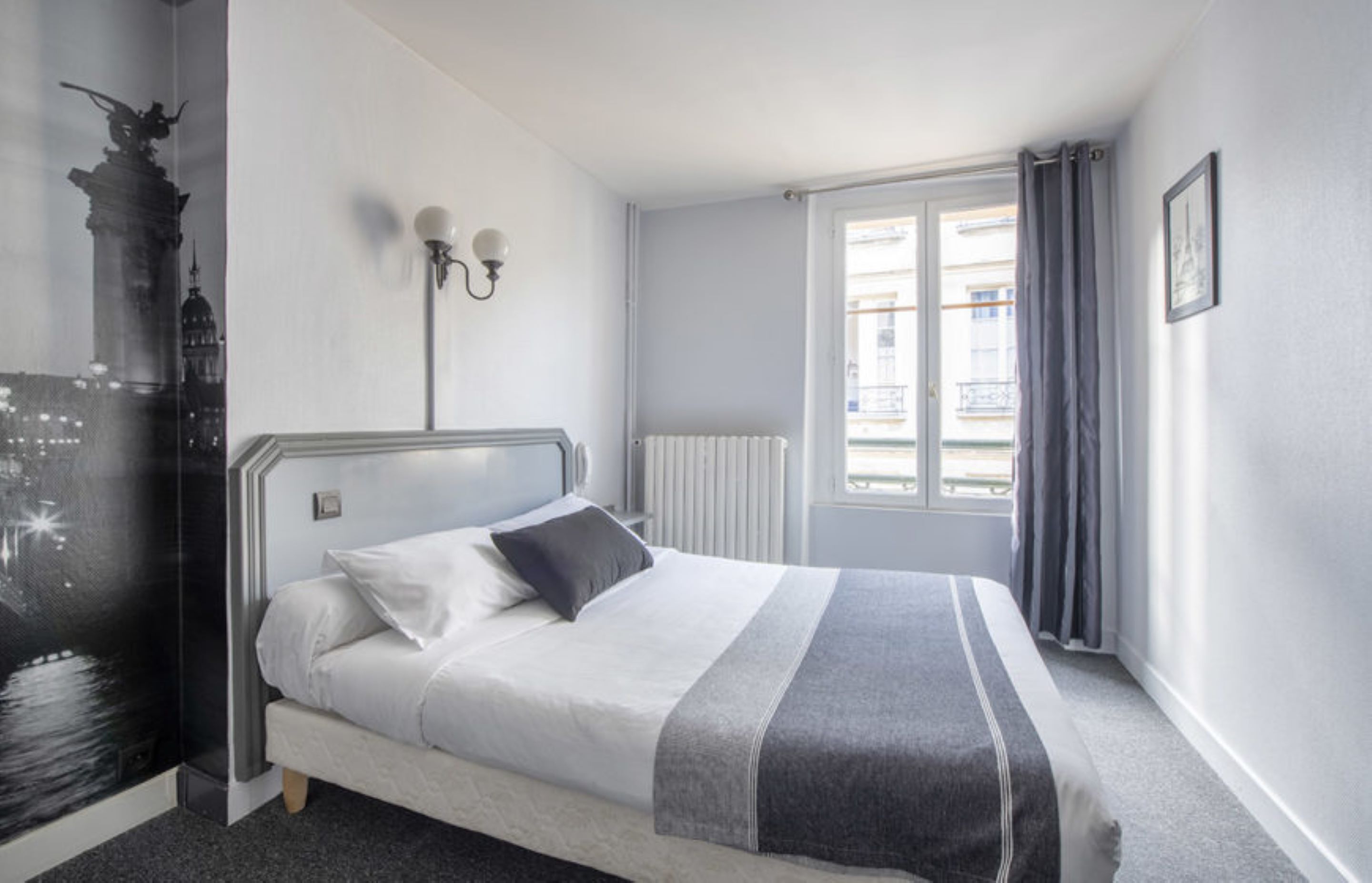 开间 | 办公桌、遮光窗帘、免费 WiFi、床单