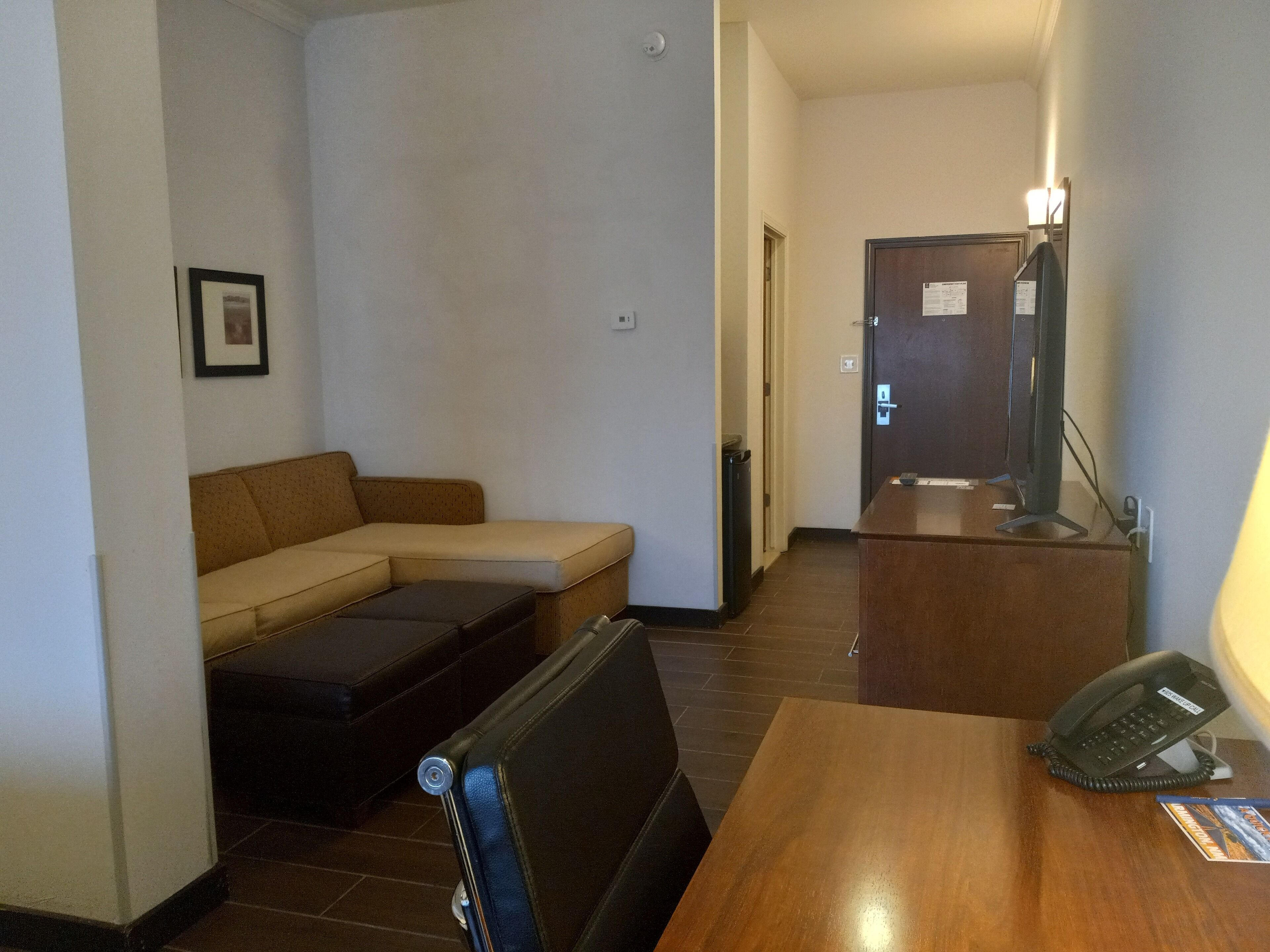 suite, 1 king bed with sofa bed, non smoking (pet friendly) | premium bedding, pillow-top beds, desk, laptop workspace